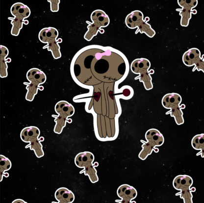 VooDoo Doll Sticker