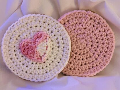 Valentine’s Day coasters